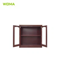 Stiklo durų failų kabineto