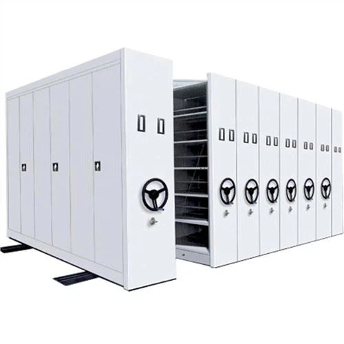 Kompaktiškos mobilios lentynos